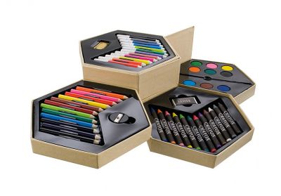 Set Colori in Box Legno