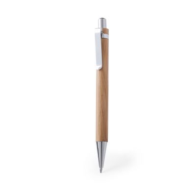 Penna a sfera ecologica in bambù e metallo - PURE -