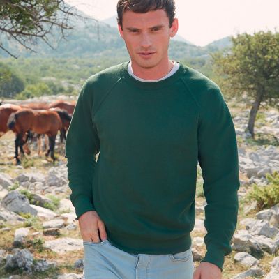 FELPA Personalizzata Uomo Lightweight Raglan Sweat