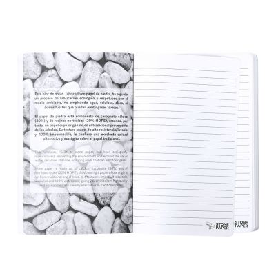 Blocchetto notebook con elastico A5 da 80 fogli VITAL